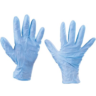 Nitrile Gloves - Powdered - Small