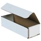 14 x 6 x 4" White Corrugated Mailers