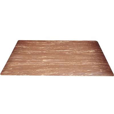 18 x 30" Walnut Marble Anti-Fatigue Mat