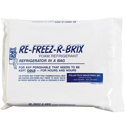 9 x 8 x 1 1/2" Re-Freez-R-Brix™ Cold Bricks